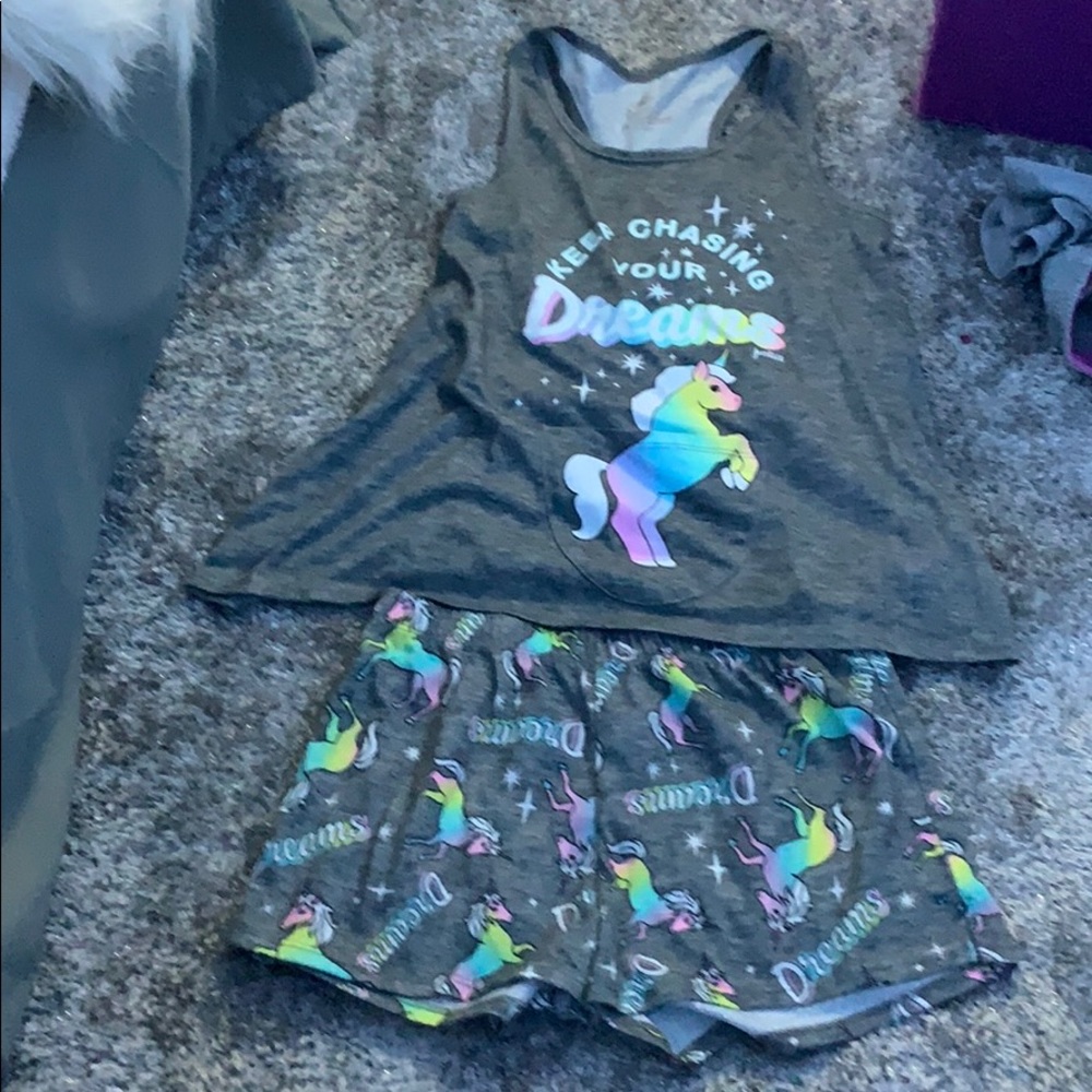 Unicorn justice pajamas